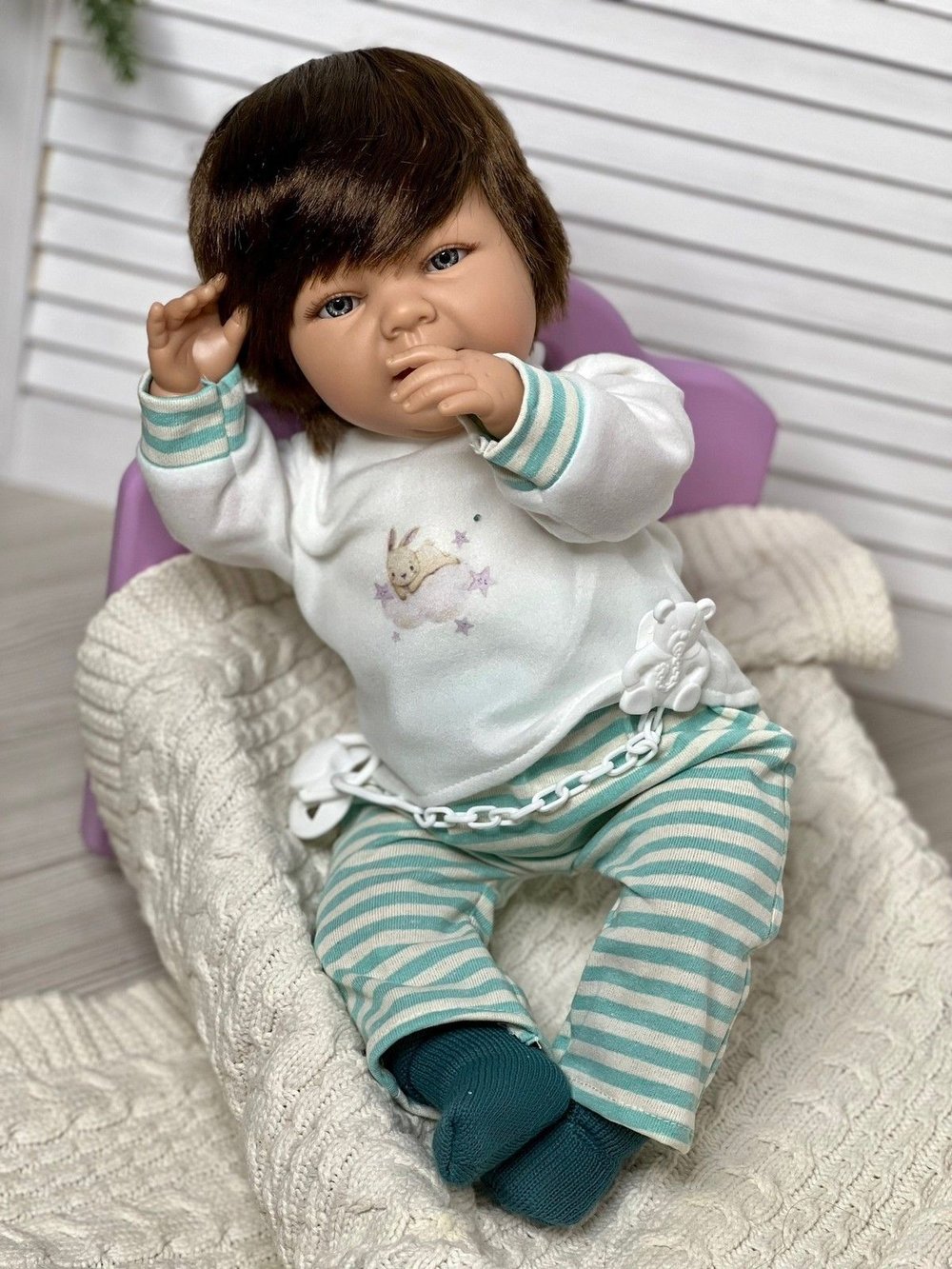 Кукла BERJUAN мягконабивная 50см Baby Sweet (1223)