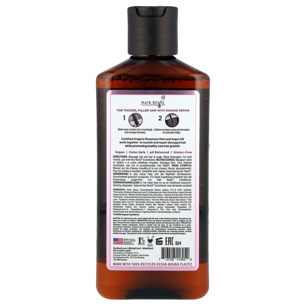 Petal Fresh, Hair ResQ®, биотиновый шампунь, для густоты и восстановления повреждений, 355 мл (12 жидк. унц.)