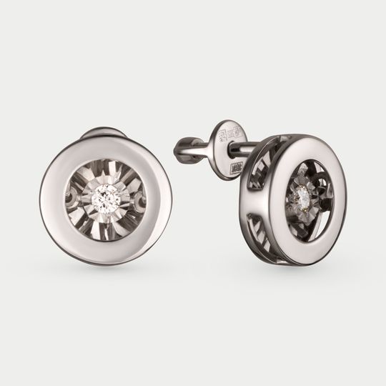 Серьги с брилл