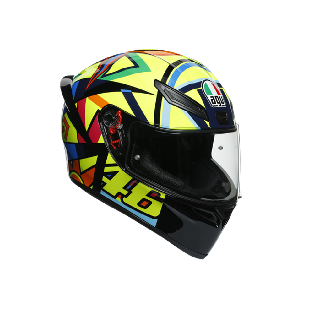 AGV K-1 SOLELUNA 2017 Multi PLK Yellow/black