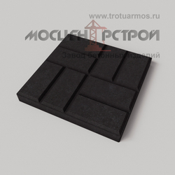 Тротуарная плитка 8 кирпичей 300х300х30