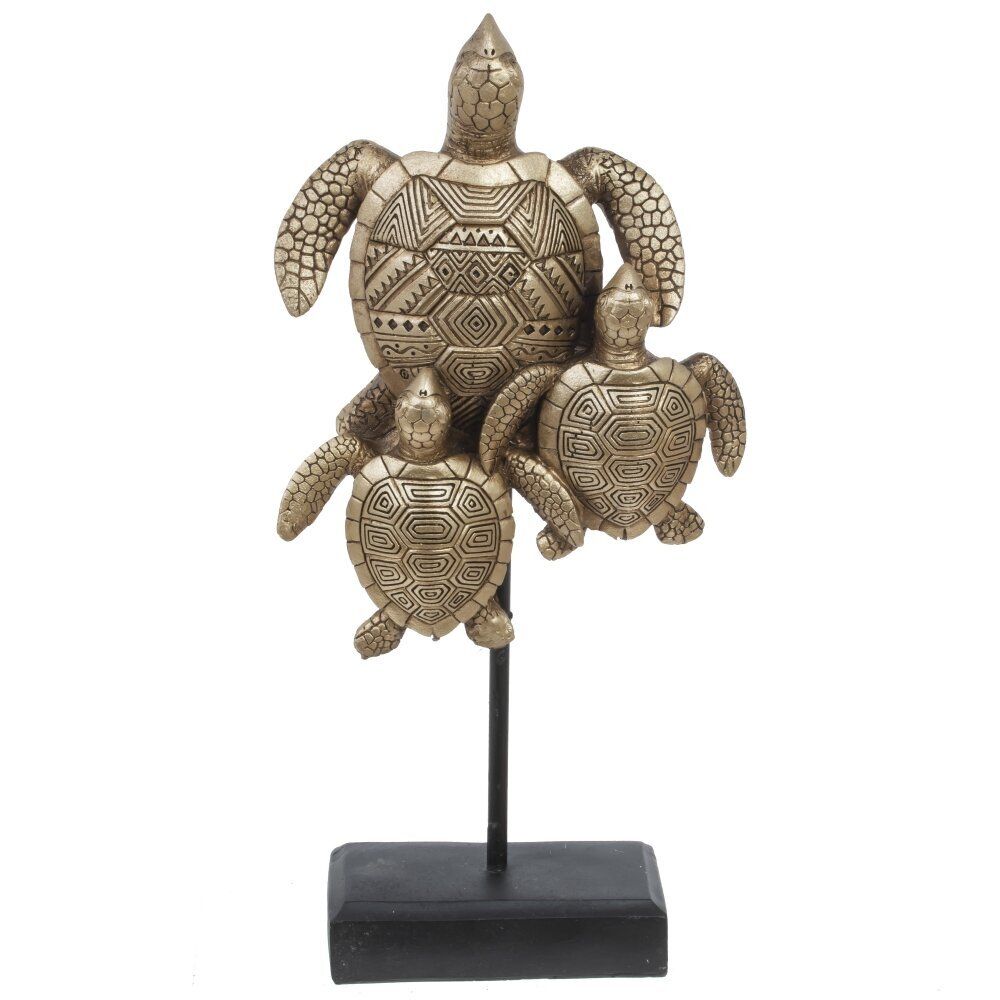 GAEM Фигурка декоративная "Черепахи", L13 W5,5 H29,5 см