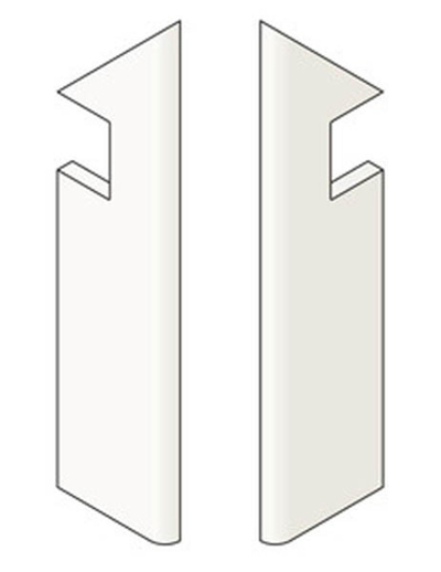 Спецэлемент Marvel X Calacatta Apuano Battiscopa Sag. Dx LAPPato