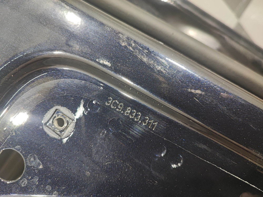 Дверь задняя левая Volkswagen Passat B6 05-10 Б/У Оригинал 3C9833311