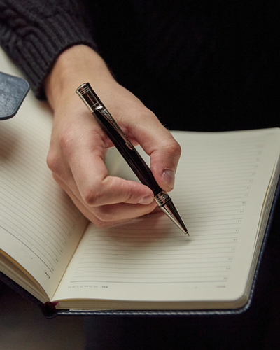 Шариковая ручка Parker Duofold Classic International Black CT 1931390, стержень: M, цвет чернил: black, в подарочной упаковке