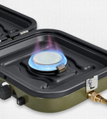 Плита газовая Naturehike 2,3 кВт, портативная, двойная, складная