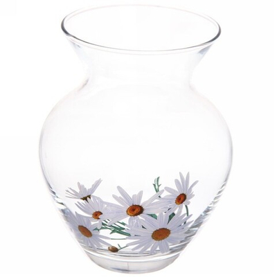 Ваза стеклянная 14см «Ромашка»