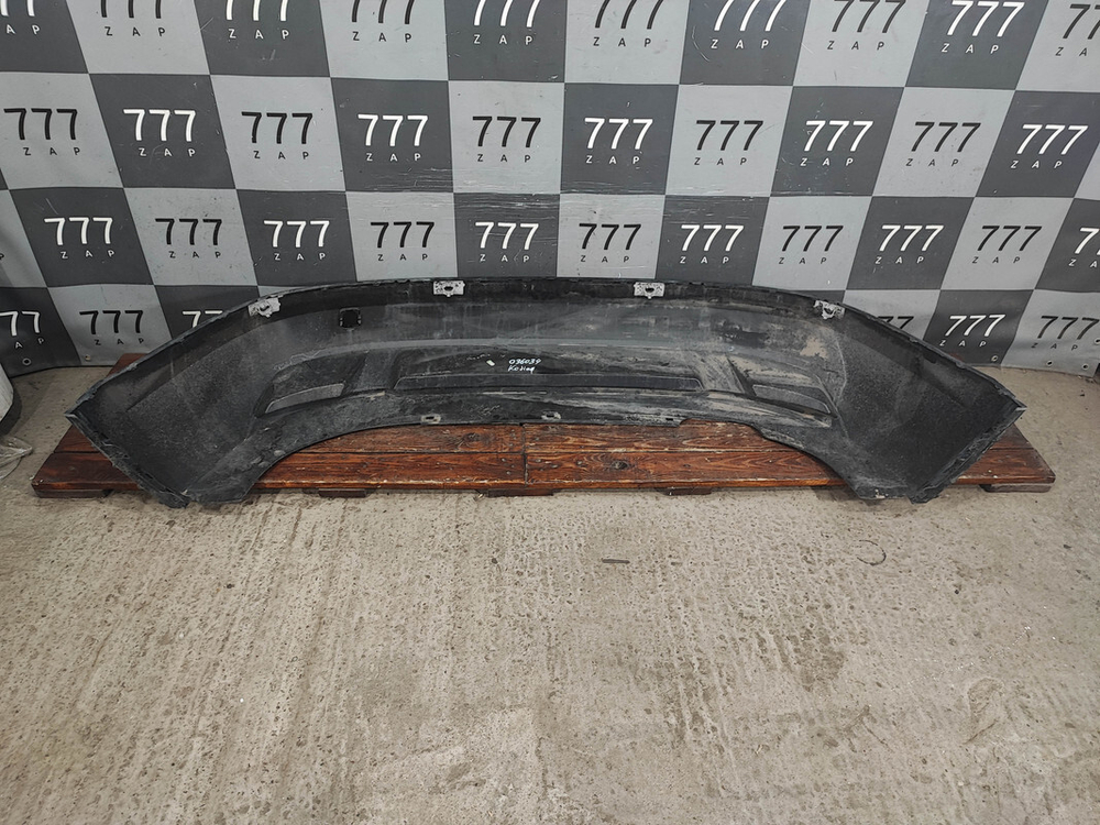 Юбка заднего бампера Skoda Kodiaq 16-нв Б/У Оригинал 565807521