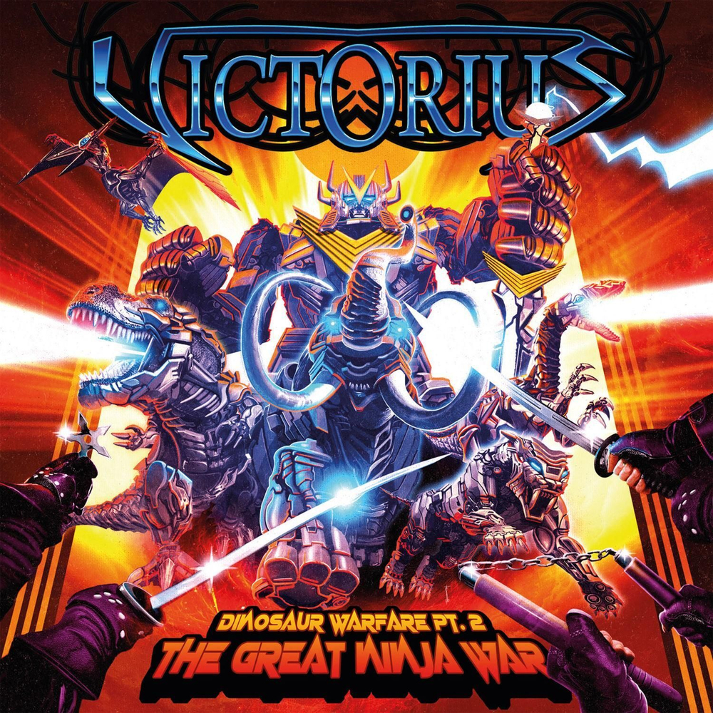 VICTORIUS - Dinosaur Warfare Pt. 2 - The Great Ninja War CD DIGISLEEVE, музыкальный компакт диск