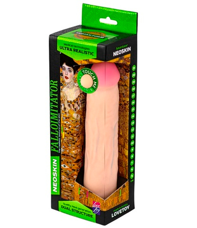 Фаллоимитатор на присоске Human Form киберкожа 22,5 см