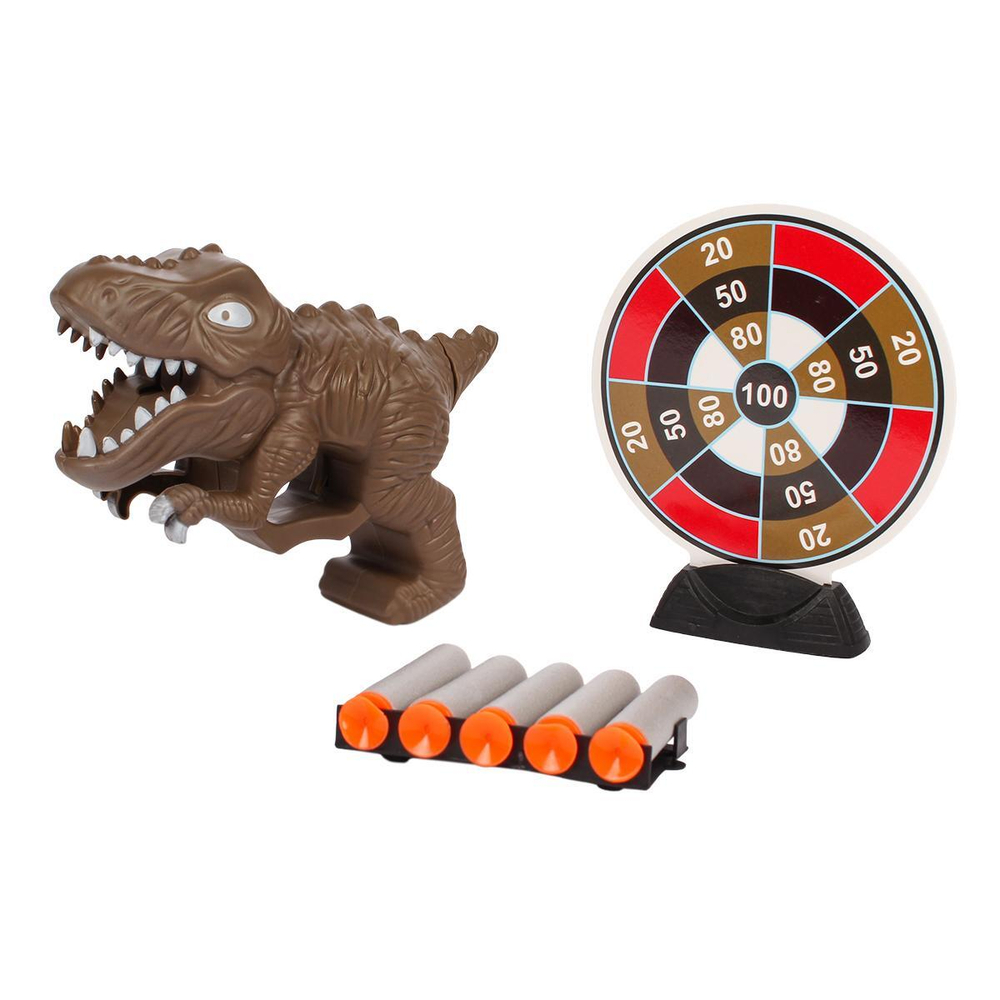 Пистолет с мягк.пулями, пакет 001-A100