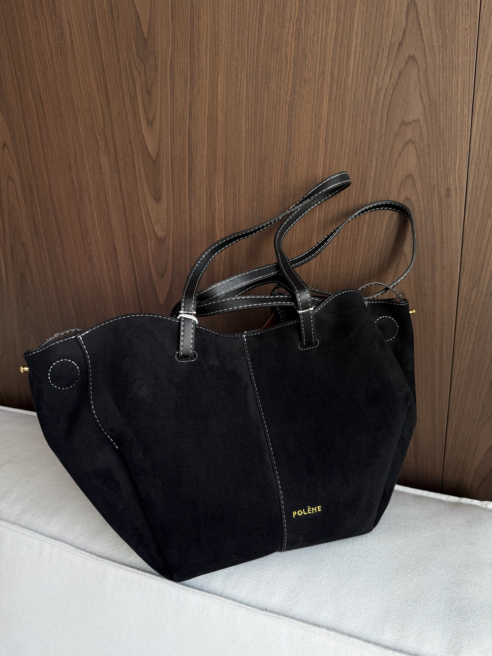 Сумка из эко замши