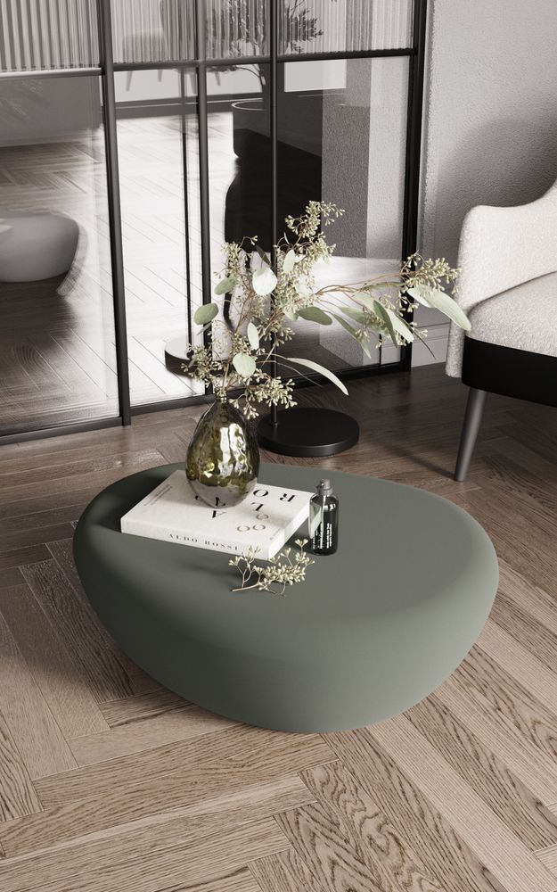 Стол журнальный Ангара зелёный