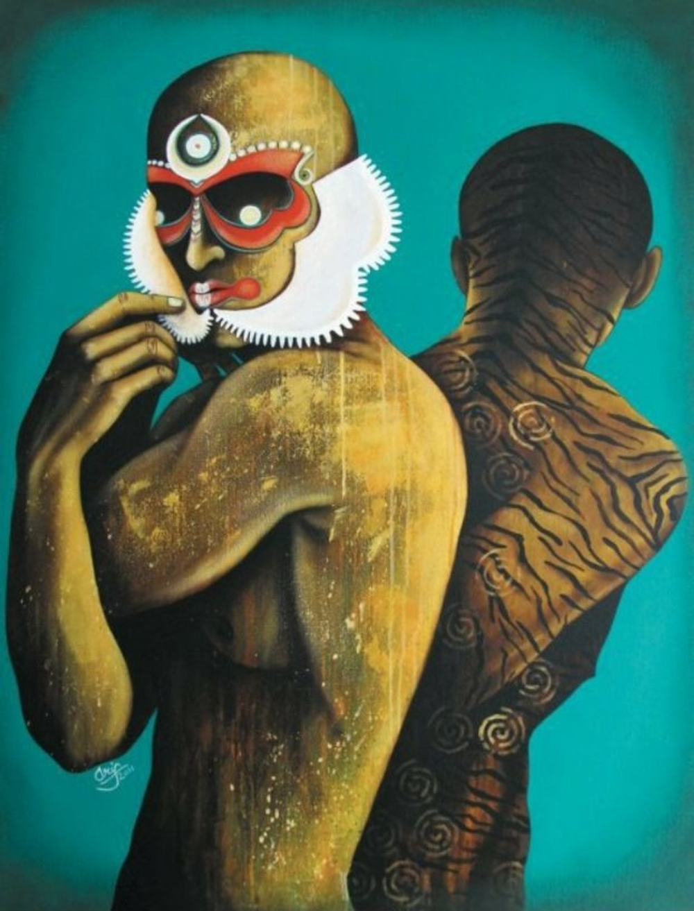 Syed Ali Arif - эротическое искусство индийского художника Сайеда Али Арифа. 18+