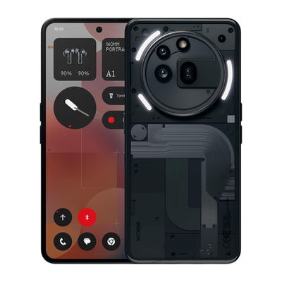 Смартфон Nothing Phone (3a) Pro 12 ГБ + 256 ГБ (Чёрный | Black) (версия Global)