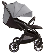 Коляска прогулочная Peppy Latina (grey stone) серая