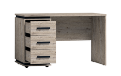 Стол письменный Nature 84, гаскон пайн/черный