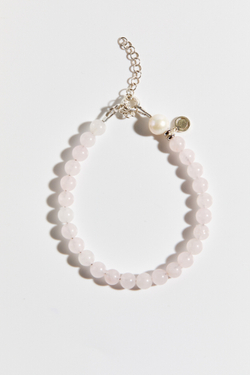 Браслет ETERNAL LOVE из розового кварца