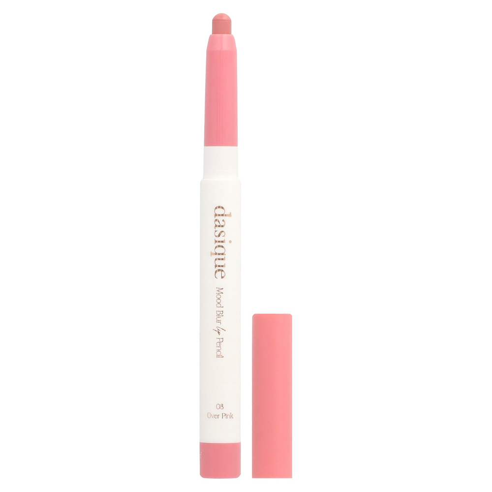Dasique, Mood Blur Lip Pencil, оттенок 08 Over Pink, 0,9 г (0,03 унции)