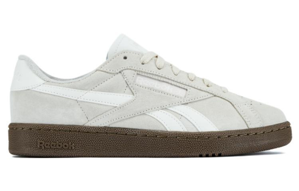 Reebok Club C GROUNDS comfortable non-slip wear-resistant low-top sneakers for men and women the same off-white