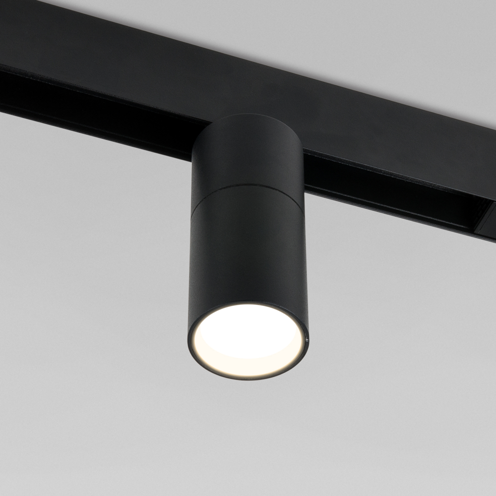 Магнитный трековый светильник Slim Magnetic R01 6W 4200K (черный) 85011/01