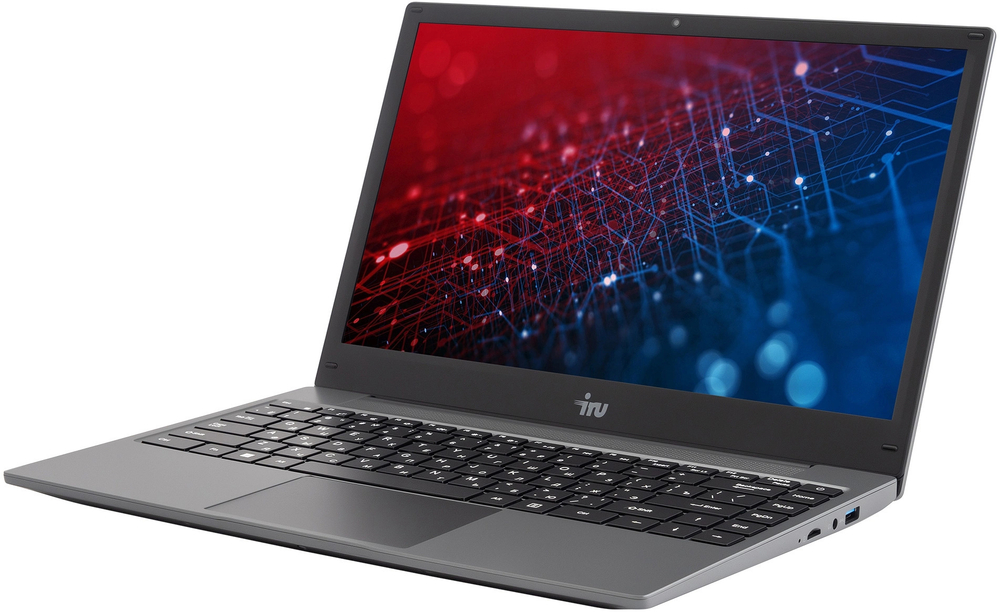 Ноутбук  iRu Tactio 14RLH 14 ", Ryzen 5, 32 Гб RAM, 1 Тб SSD, Radeon Vega, Серый
