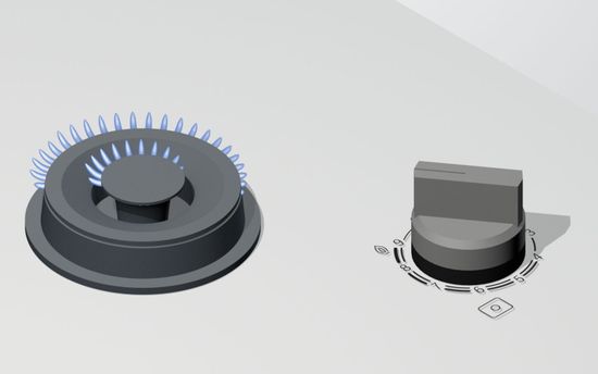 Газовая варочная панель Bosch PPP6A8B91R
