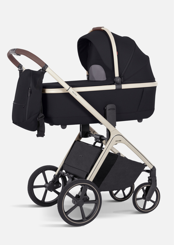 Carrello Коляска 2 в 1 Vector Pearl Black