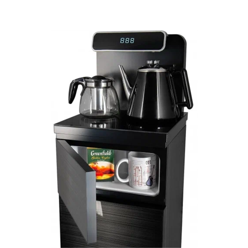 Кулер с чайным столиком Тиабар Ecotronic TB10-LNR black