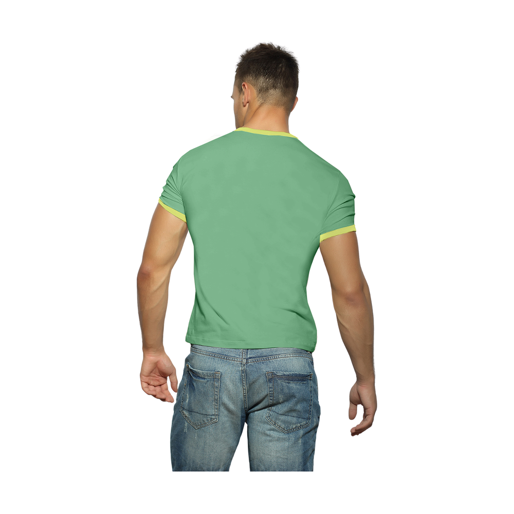 Мужская футболка зеленая Scandaloso 0906263m-EP