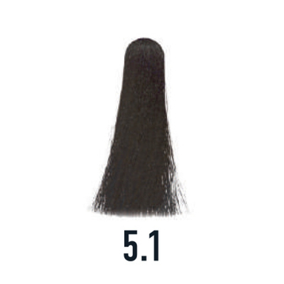 5.1 крем-краска ICE Permanent светло-каштановый пепельный - 100 мл.