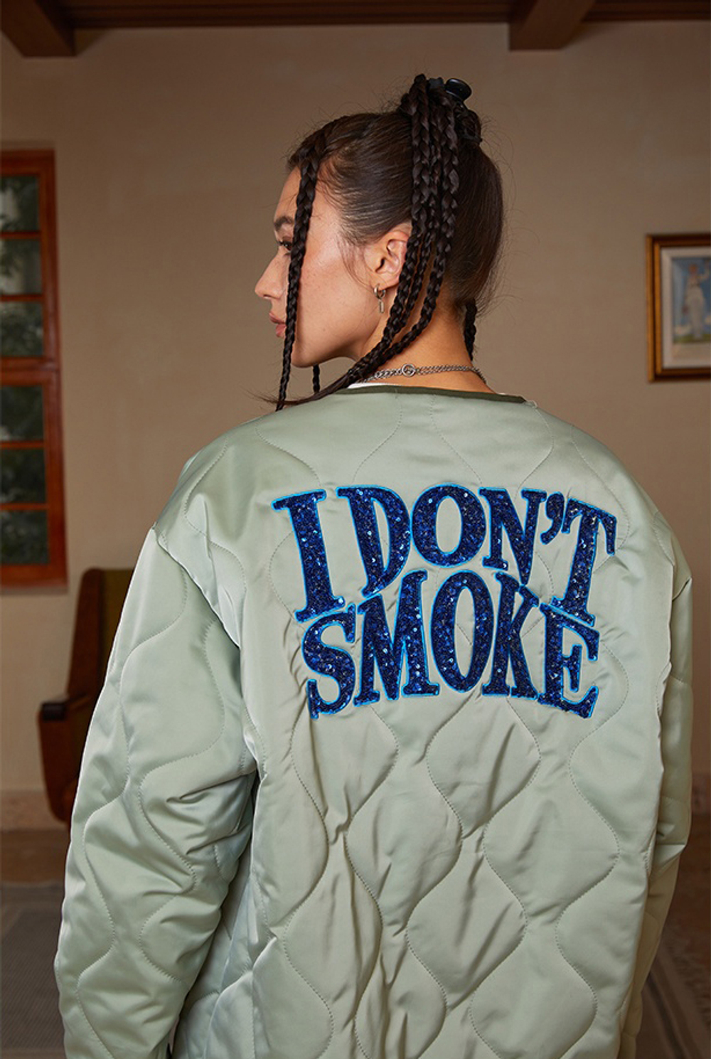 Стёганая куртка DONSMOKE "Church Logo" Quilted Jacket