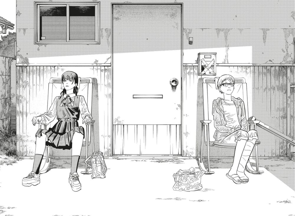 Манга Человек-бензопила. Том 8. Спойлер