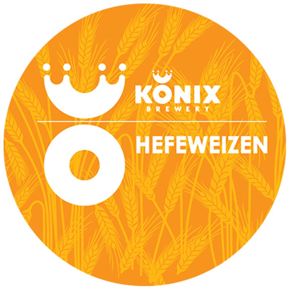 Пиво Коникс Хефевайцен / Konix Hefeweizen 20л - кег