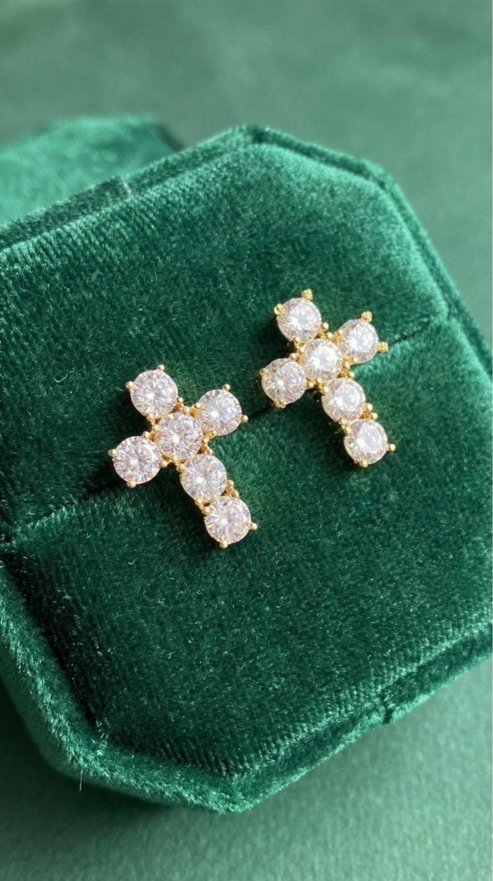 Серьги фианиты 3