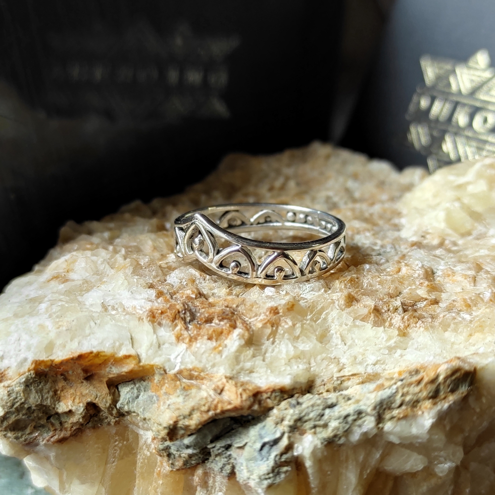 Кольцо V-7, серебро