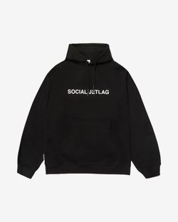 Худи SOCIAL JETLAG SS22 Черный