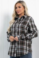 Рубашка Денни НЬЮ (коричневая) Б12865-7М LT Collection