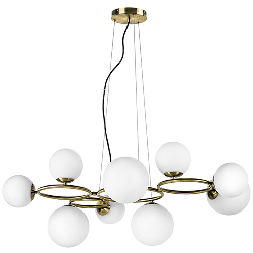 815091 Люстра GLOBO 9х40W G9 ЛАТУНЬ