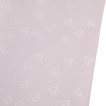 ЛИСТ "СЕРДЕЧКИН" 58*58/20шт СИРЕНЕВЫЙ