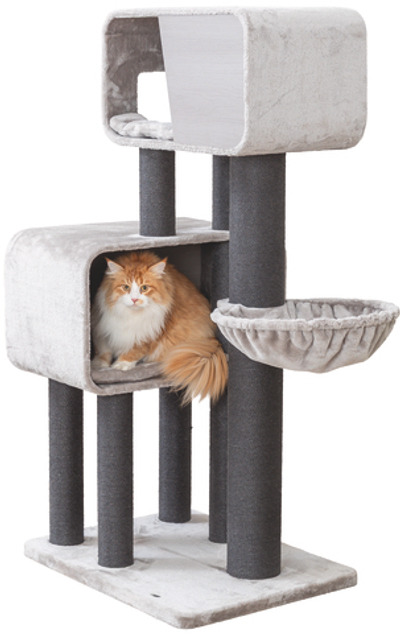 Домик для кошки Rafael XXL, 156 см, серый, Trixie