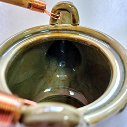 310501.4 Чайник "Песочный" В ПОДАРОЧНОЙ КОРОБКЕ, 1000мл, 16*10*12, керамика