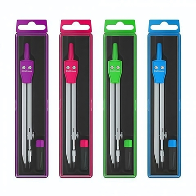 Готовальня 135мм. School 2 предм. в ассорт. (ErichKrause)