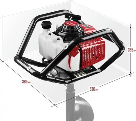 Бензобур ЗУБР МБ2-300