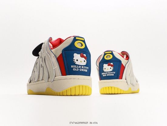 Кроссовки Old Order Skater 001 White/Blue/Red