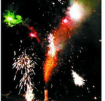 Фонтан "Театр кукол" Русский Фейерверк Р4210, высота до 1.5 м, 4 эффекта, 4шт