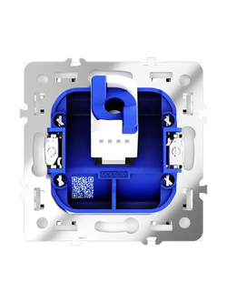 Розетка компьютерная 1-м СП S70 RJ45 кат.6 механизм кашемир Voltum VLS060103