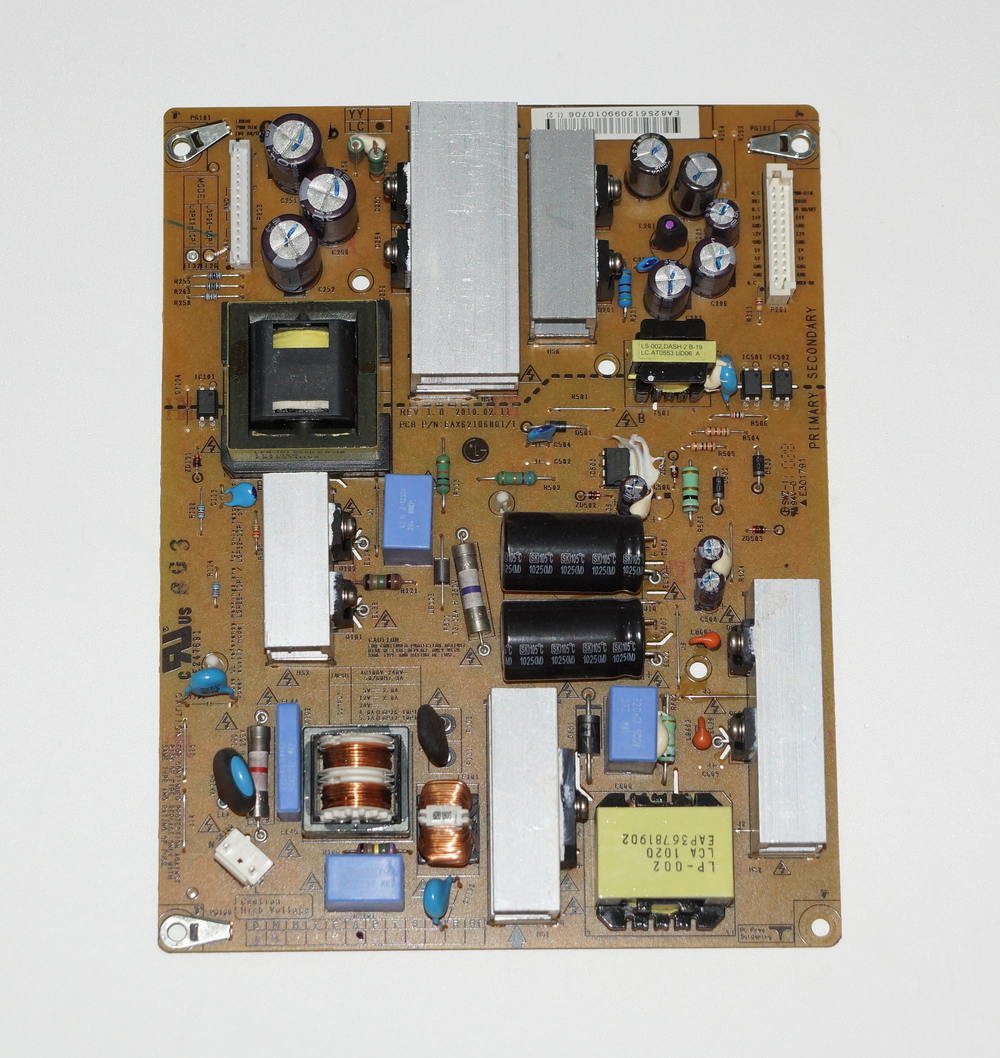 EAX62106801/1 REV 1.0 LGP32-10P1 блок питания телевизора LG 32LD320