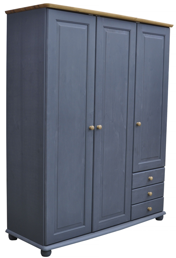 Шкаф 3 двери с ящиками деревянный Фалко