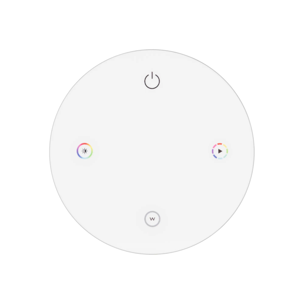 INTELLIGENT ARLIGHT Пульт SMART-801-22-1G-RGBW White (3V, Magnet, 2.4G) (IARL, IP20 Пластик, 5 лет) 046480